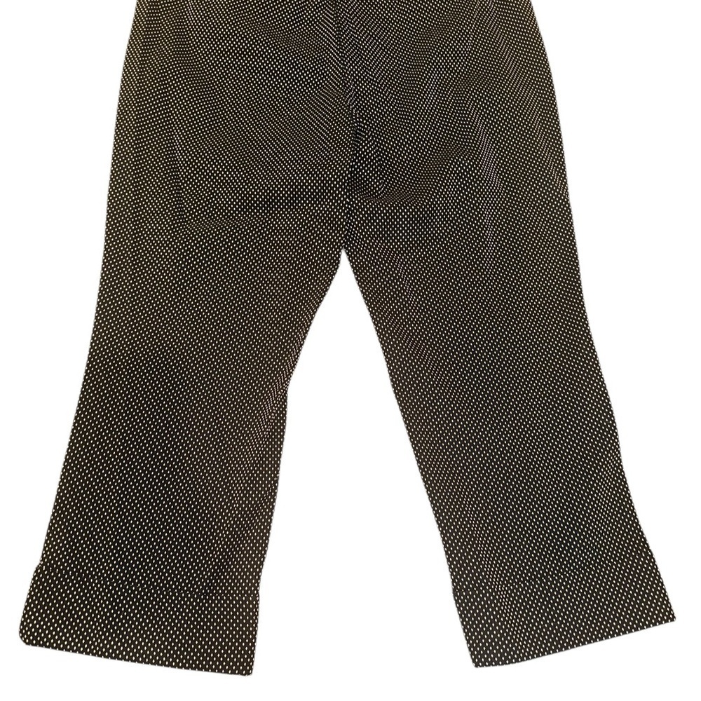 Lane Bryant Black & White dotted Cropped Dress Pants Plus size 14
